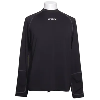 Haut thermique (Noir) de CCM Élasthane, Polyester