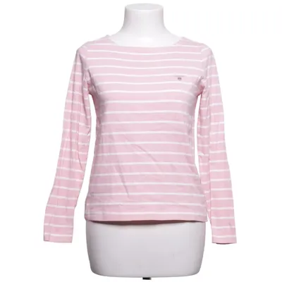 Langærmet t-shirt (Pink, Hvid) fra GANT Bomuld