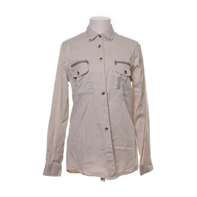 Skjorta (Beige) från Brokared Bomull, Elastan