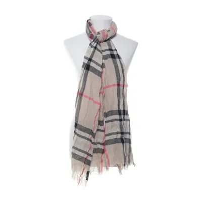 Infinity scarf (Beige, Sort, Pink) fra Fraas