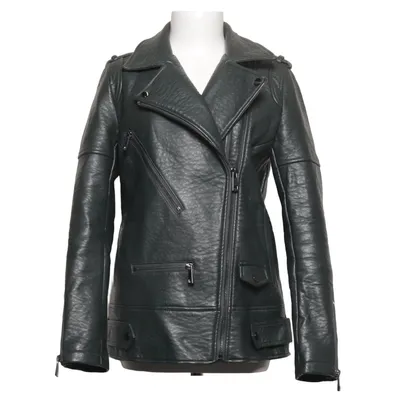 Bikerjacka (Grön) från Urbancode Polyester, Polyuretan