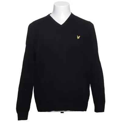 Pullover (Black) from Lyle & Scott Cotton, Wool