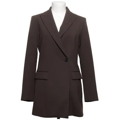 Blazer (Bruin) van Massimo Dutti Elastaan, Polyester, Wol