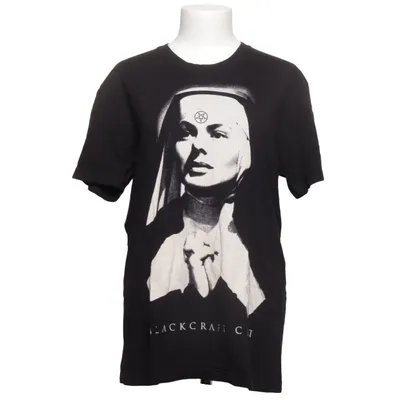 T-shirt (Black, White) from Black Craft Cotton