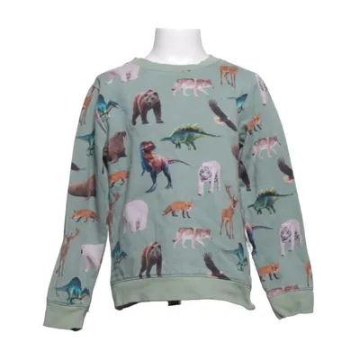 Sweatshirt (Groen) van H&M Kids Katoen, Polyester