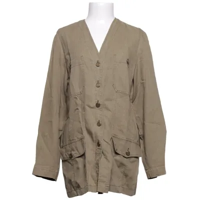 Safari jacket (Green) from Voglia Linen, Tencel