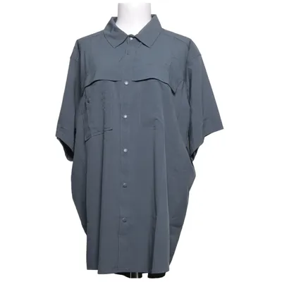 Chemise à manches courtes (Gris) de Grundéns Élasthane, Polyester