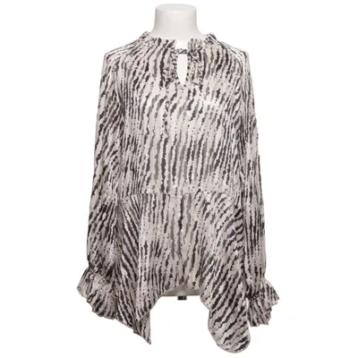 Blouse (Wit, Zwart, Goud) van Trois Ka Polyester