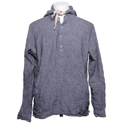 Sweat à capuche (Gris) de Skill Coton, Lin
