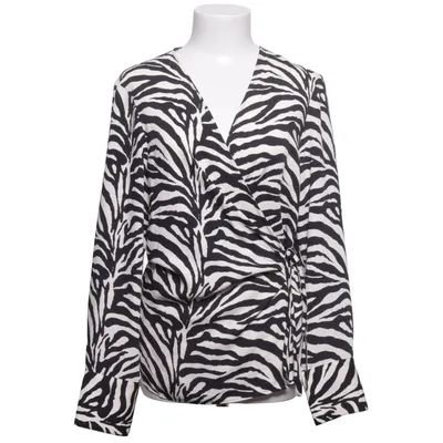 Wrap blouse (Black, Multicolored) from H&M Modern Classic Polyester