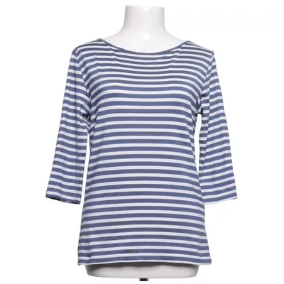 Long sleeve T-shirt (Blue, White) from S. Marlon Elastane, Polyamide