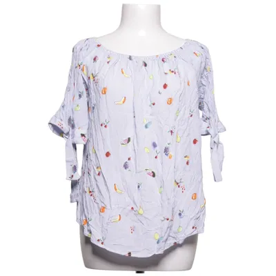 Bluse (Blau, Mehrfarbig) von Milano Italy Viskose