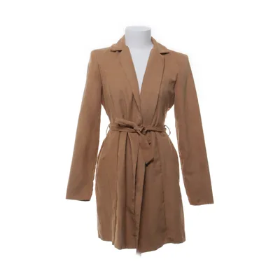 Jas (Beige) van NLY One Imitatie suède, Polyester