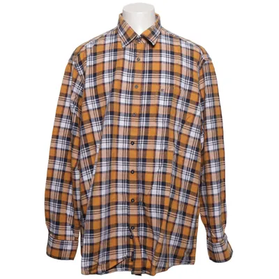 Chemise en flanelle (Marron, Blanc, Bleu) de Casamoda