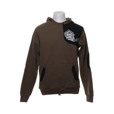 Huvtröja (Brun, Svart) från E9 Bomull