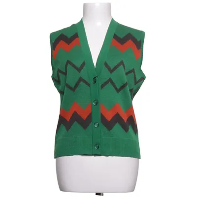 Gilet (Groen, Meerkleurig) van Rabe Acryl, Wol