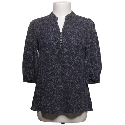 Blouse (Noir, Gris) de Jaeger Soie