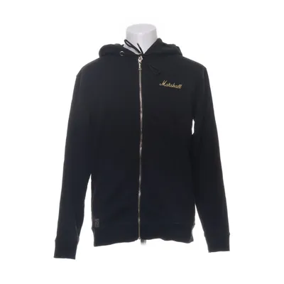 Huvtröja (Svart) från Marshall Bomull, Polyester