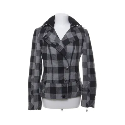 Biker jacket (Gray) from Mybc Wool, Viscose