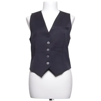 Jakkesætsvest (Sort) fra Massimo Dutti Elastan, Modal, Polyester