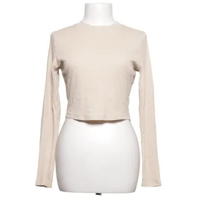Lange mouwen shirt (Beige) van Collection Pimkie Katoen, Elastaan