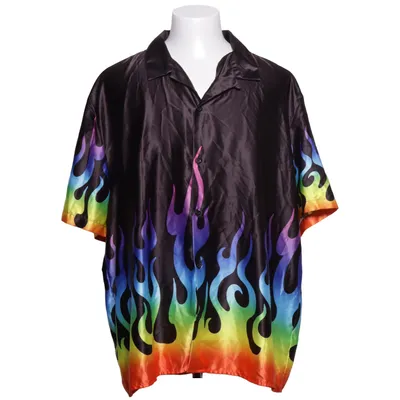 Kortärmad skjorta (Svart, Flerfärgad) från Jaded London Polyester