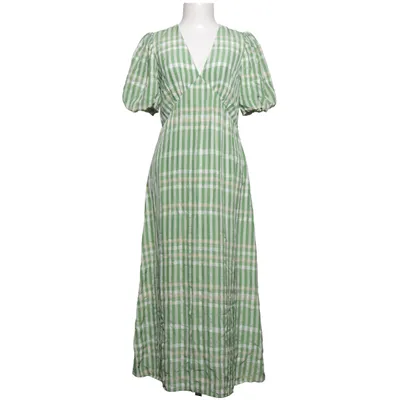 Dress (Green, White) from & Other Stories Acetate, Cotton, Viscose