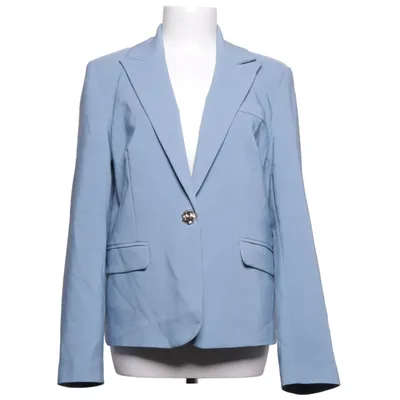 Blazer (Blue) from Myastreet Elastane, Polyester