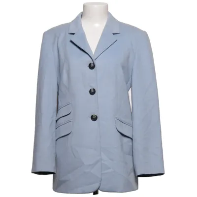 Blazer (Blauw) van Clément Angora, Kasjmier, Wol