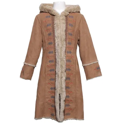 Shearlingjacka (Beige, Flerfärgad) från Outerwear Polyester