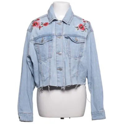 Jeansjacka (Blå, Röd, Grön) från Bershka Bomull