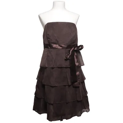 Robe de cocktail (Marron) de Marie Blanc Polyester
