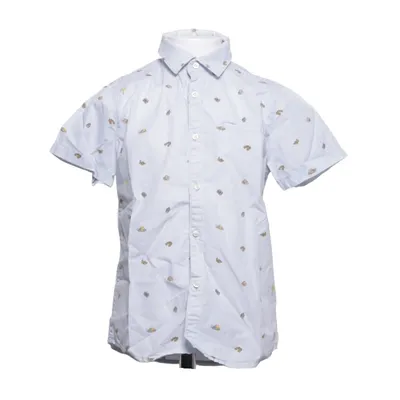 Chemise à manches courtes (Bleu, Multicolore) de Mayoral Coton