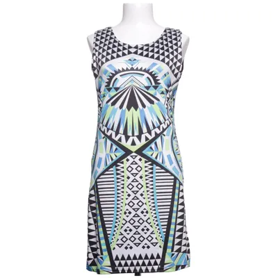 Robe (Bleu, Vert, Multicolore) de Ruiyige