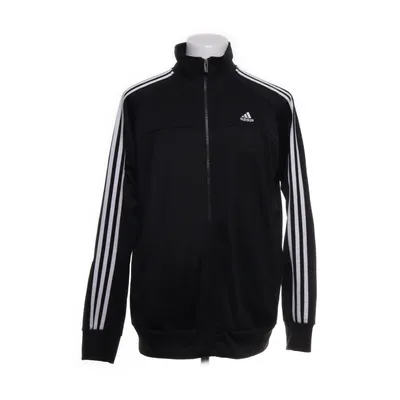 Träningsjacka (Svart, Vit) från Adidas Polyester