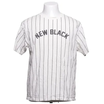 Baseballtröja (Vit, Svart) från New Black Bomull