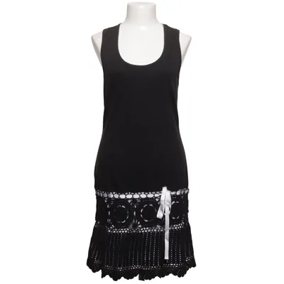 Robe (Noir, Blanc) de Moda International Coton, Élasthane