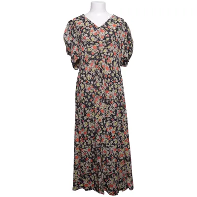 Långklänning (Svart, Flerfärgad) från Topshop Polyester