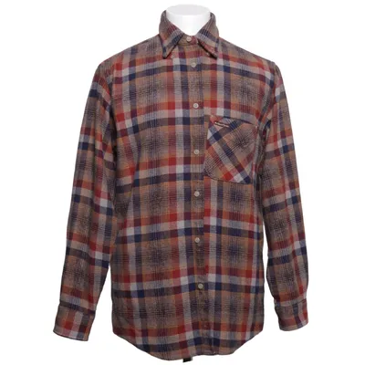 Flannel skjorte (Brun, Blå, Rød) fra Marlboro Classics Bomuld