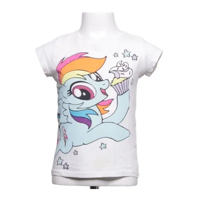 T-shirt (Blanc, Multicolore) de My Little Pony Coton