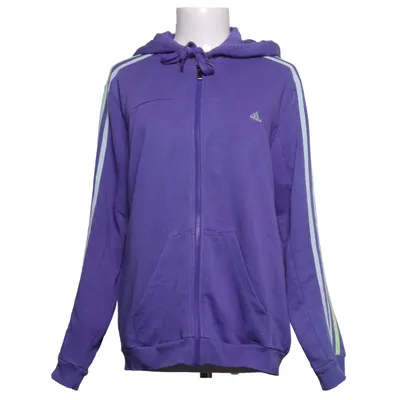 Huvtröja (Lila, Flerfärgad) från Adidas Bomull, Polyester