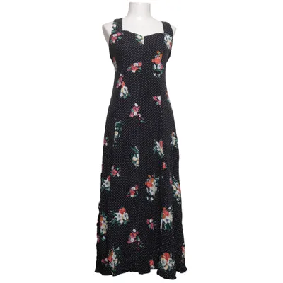 Maxi dress (Black, Multicolored) from POP England Viscose