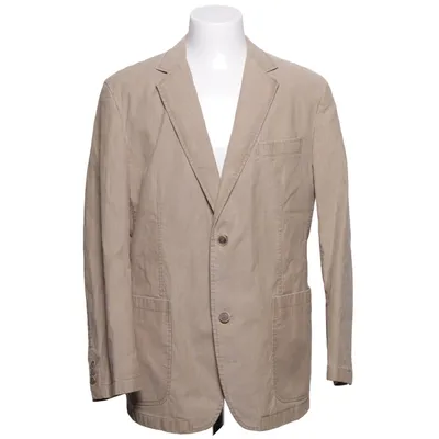 Blazer (Beige) fra Jim Spencer Bomuld, Polyester