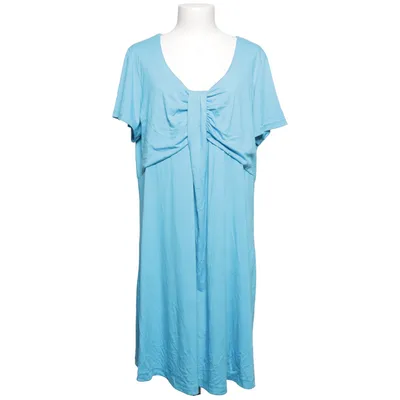 Kjole (Blå) fra Mia Linea Elastan, Polyester, Viscose