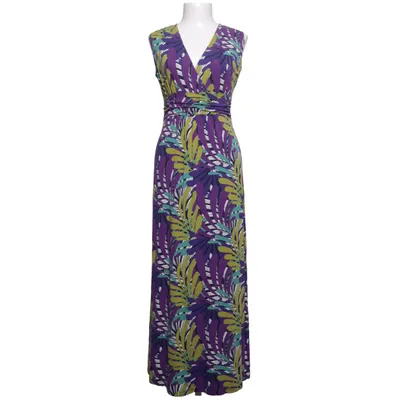 Maxi dress (Purple, Green, Multicolored) from ESPRIT Collection Elastane, Viscose