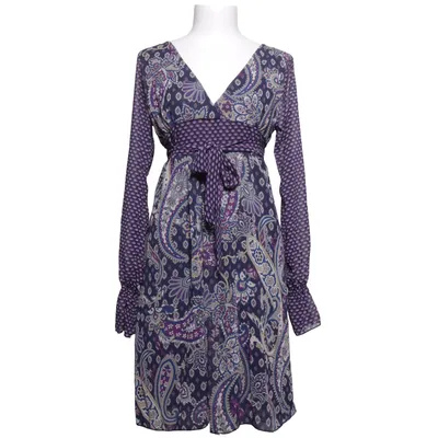Dress (Blue, Purple, Multicolored) from Venus Polyester
