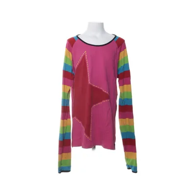 Langærmet t-shirt (Pink, Flerfarvet) fra Villervalla Bomuld