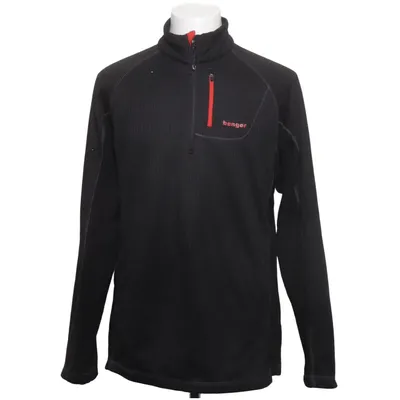 Fleece sweater (Black) from Benger Polyester