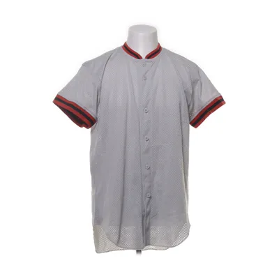 Baseball T-shirt (Gray, Red) from Rawlings