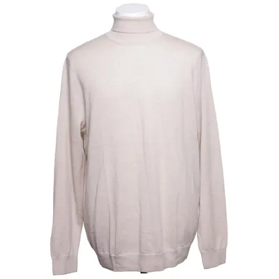 Turtleneck (Beige) fra Dressmann Merinould